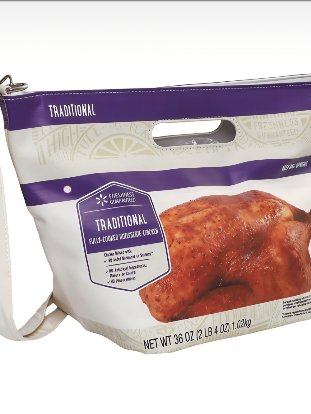 Limited Edition Rotisserie Printed Purse with Shoulder Strap